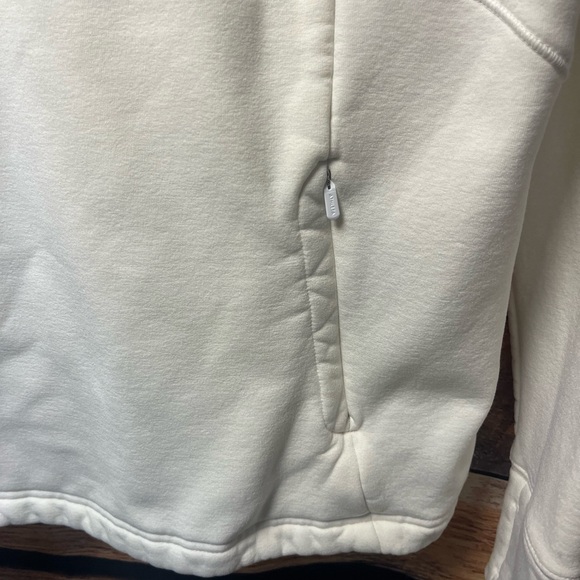 Athleta White Turtleneck Sweatshirt (043) - Picture 5 of 8